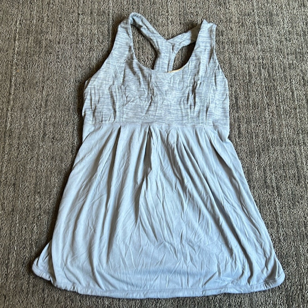 Blue-Grey Lululemon Tank